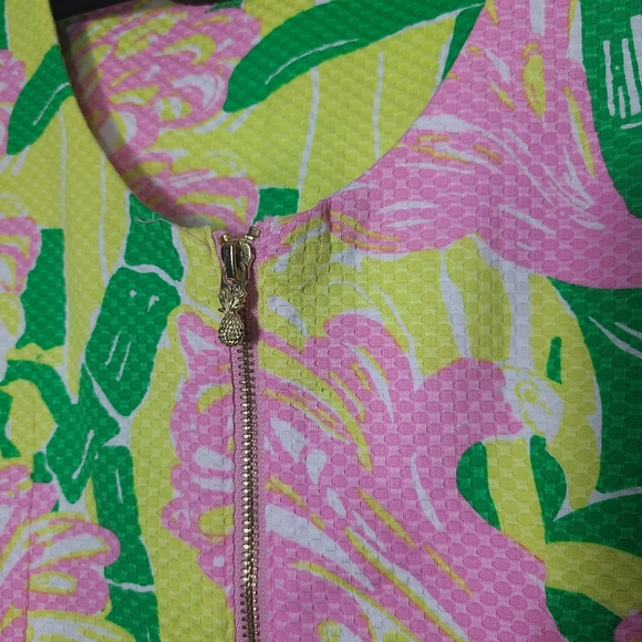 Lilly Pulitzer for Target Flamingo Floral Shift Dress Size 14 New With T… - Picture 4 of 6